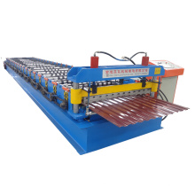 YX-10-100-1000 trapezoidal roof wall sheet metal panel roll forming machine for sale